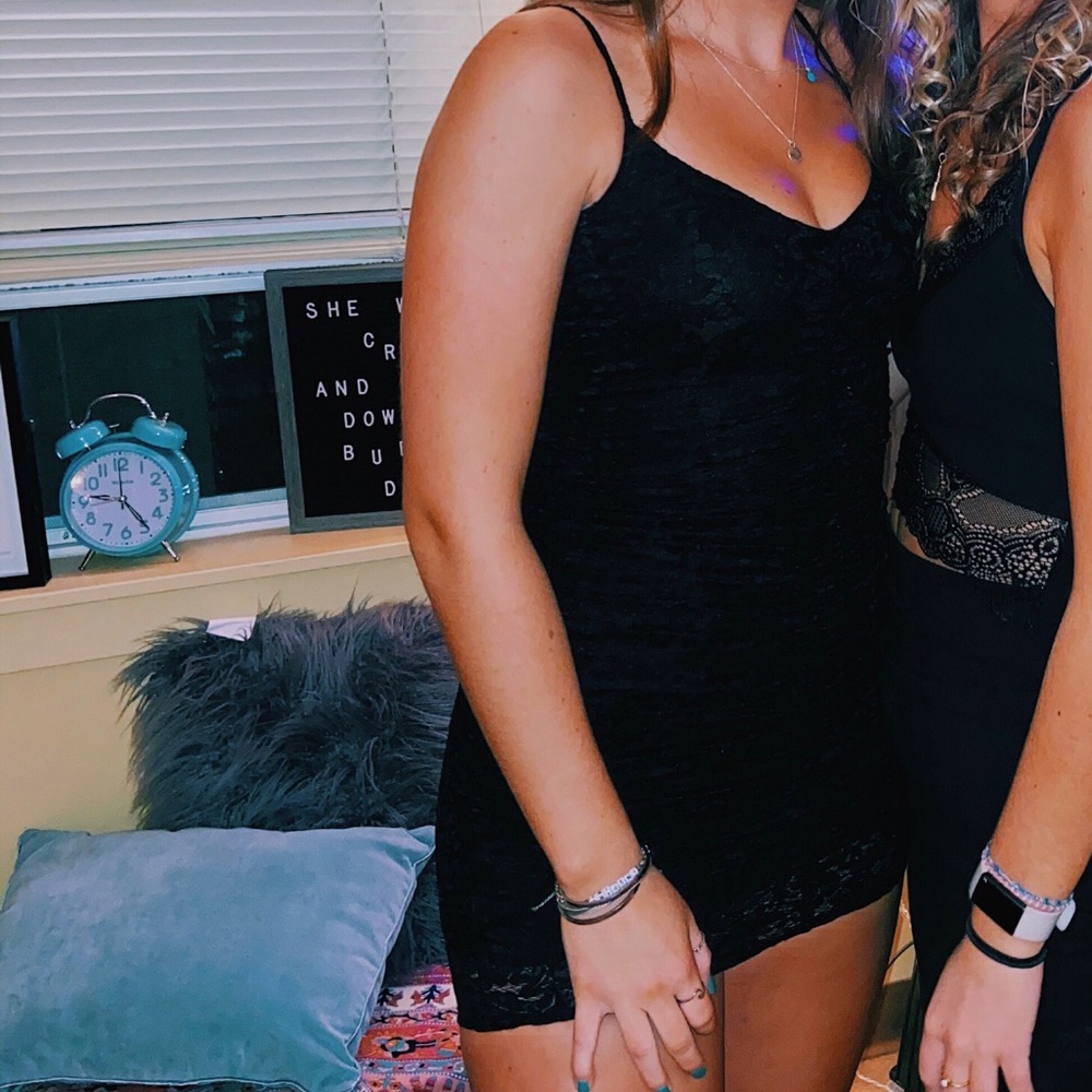 Lace Mini Dress